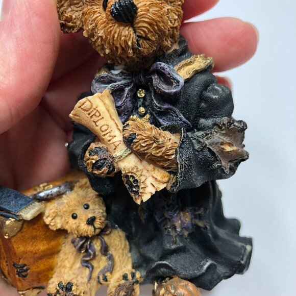 VINTAGE 1997 Boyds Bear & Friends Edmond The Graduate Collection Figurine Decor - Picture 6 of 12